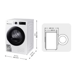 Secadora Samsung SECADORA9KGCONINTELIGENCIAARTI 9 kg Secadora Samsung SECADORA9KGCONINTELIGENCIAARTI 9 kg