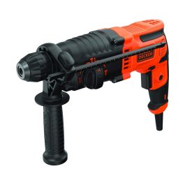 Black+Decker Martillo SDS-Plus 650W BEHS01K-QS - 3 Modos, Velocidad Variable, Incluye Brocas y Maletín