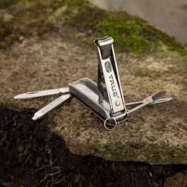 True Nailclip Kit Llavero y Corta Uñas Acero Inoxidable 56 mm