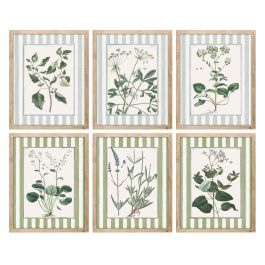 DKD Home Decor Cuadro Botánico Shabby de Abeto y Cristal Verde/Blanco 40x30 cm (Pack 6 Unidades) DKD Home Decor Cuadro Botánico Shabby de Abeto y Cristal Verde/Blanco 40x30 cm (Pack 6 Unidades) Precio: 118.49999964. SKU: B16XX6HDQC