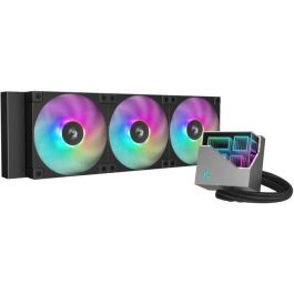 DeepCool LT240 Kit Refrigeración Líquida AIO 240mm ARGB 2x 120mm PWM Alto Rendimiento Compatible Intel LGA 1700 Espejo Infinito