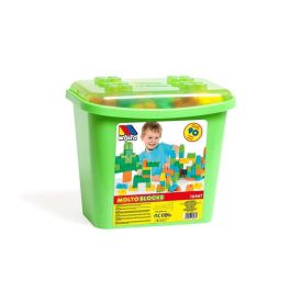 Juego construccion en bote 90 piezas Juego construccion en bote 90 piezas