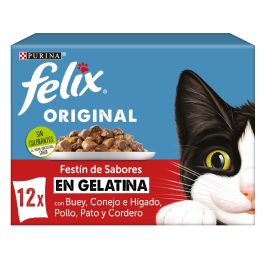 Felix Original Sabor Campo Jelly 6x12x85gr 100% Completo y Equilibrado