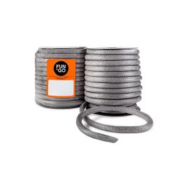 Fun And Go Fondo de junta Ø10mm gris 10m, polietileno expandido para relleno de grietas y juntas de dilatación