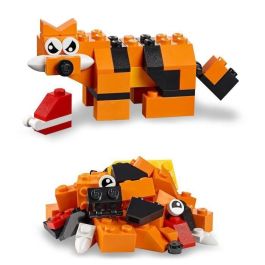 Lego Classic Caja de Ladrillos Mediana, 35 Colores, Incluye Ruedas y Piezas Especiales, 484 Piezas
