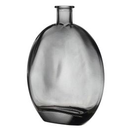 Home Deco Factory Jarrón Vidrio Natural altura 18,5 cm