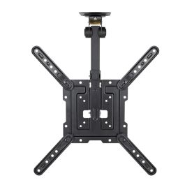 TooQ LPCE1123TSLI-B Soporte de Techo Giratorio Inclinable para TV 23-55 pulgadas, hasta 20kg, Altura Ajustable 520-614mm, Negro Precio: 25.88999974. SKU: B1HV6BDH3A