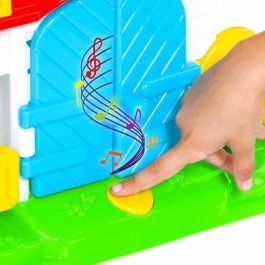 Molto Granja Musical para Bebés con 8 Actividades Interactivas y 38 Piezas de Juego. Juguete Educativo de Plástico con Sonidos para 1 Año Molto Granja Musical para Bebés con 8 Actividades Interactivas y 38 Piezas de Juego. Juguete Educativo de Plástico con Sonidos para 1 Año