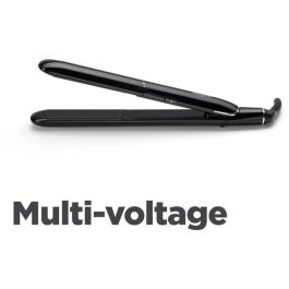 Babyliss Plancha de Pelo ST255E Smooth Styling Cerámica Iónica Turmalina 230°C Estuche Termorresistente Cable Giratorio 2.5m