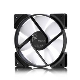 Fractal Design Ventilador Prisma AL-12 PWM 12cm Negro Blanco Iluminación LED PWM para Carcasa de Ordenador