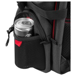 GENESIS Pallad 550 Mochila para Gaming 43,9 cm (17.3") Negro, Rojo con Compartimento para Portátil y Accesorios