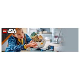 Lego Star Wars 75403 The Mandalorian Grogu y su cochecito - Set de construcción 10 años