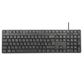 Targus AKM622ES Teclado Alámbrico USB QWERTY Español Negro con Ratón Incluido, Completo Universal 108 Teclas Perfil Bajo Targus AKM622ES Teclado Alámbrico USB QWERTY Español Negro con Ratón Incluido, Completo Universal 108 Teclas Perfil Bajo