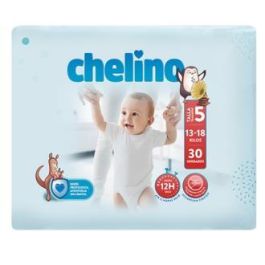 Chelino Pañal Infantil Pasitos Talla 5 13-18 kg – 30 Unidades Precio: 9.5000004. SKU: B1E6FW69GS