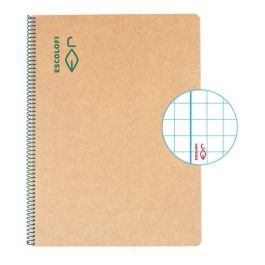 Bloc Escolofi Green Tapa Dura A4 50H Cuadric.5X5 80G Reciclado Con Margen Verde (Set de 5) Bloc Escolofi Green Tapa Dura A4 50H Cuadric.5X5 80G Reciclado Con Margen Verde (Set de 5) Precio: 26.68999971. SKU: B1CTDY426S