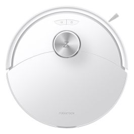 Roborock Q10 VF Saugroboter con Mopa, Navegación LiDAR, Depósito sin Bolsa 0.5L, Blanco, para Limpieza y Fregado, Control por App