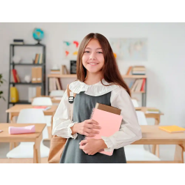 Liderpapel Cuaderno Espiral DIN A5 Smart Tapa Blanda 80 Hojas 75gr Horizontal 8mm con Margen Colores Surtidos