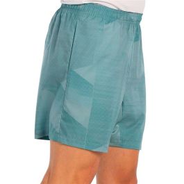 Pantalones Cortos Deportivos para Hombre Bullpadel Lleno 048 Verde Pádel 44