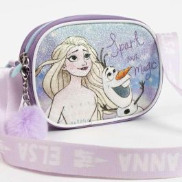 Cerdá Bolso Fantasía Frozen 14.5 x 10.5 x 4.0 cm, para Niñas a partir de 3 años, Color Azul