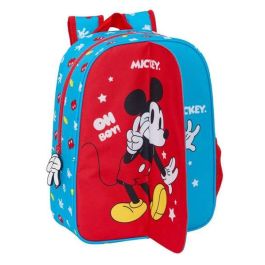 Mochila Escolar Mickey Mouse Clubhouse Fantastic Azul Rojo 26 x 34 x 11 cm Precio: 16.99293024. SKU: B1BZN6256R