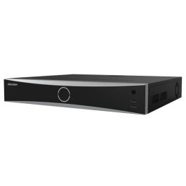 Hikvision Grabador de Red NVR 4K 16 Canales AcuSense 160Mbps MD 2.0 HDMI VGA 4HDD 1.5U