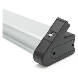 Digitus Regleta de Alimentación 4 Tomas con 2 Puertos USB y Interruptor, Negro/Plata, Cable 1,5m