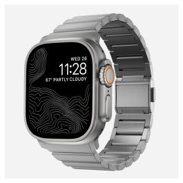 Nomad Strap Titanium Silver V2 - Banda de Correa de Titanio Ajustable para Apple Watch Ultra / Series 8/7/6/SE 42/44/45/49mm Precio: 209.2695. SKU: B1D7PH4AWB