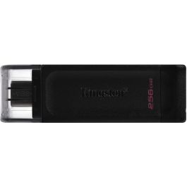 Memoria USB Kingston 70 Negro 256 GB Precio: 19.49999942. SKU: S55174064