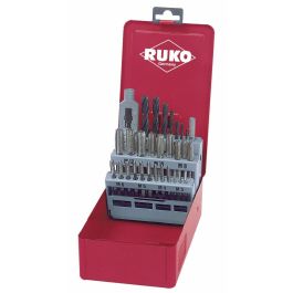 Juego de Machos y Terrajas para Roscar RUKO 29 Piezas