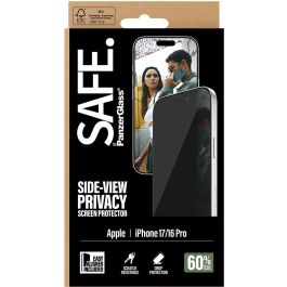 PanzerGlass SAFE Privacy 2-Way Protector Pantalla Vidrio Templado con Filtro Privacidad para iPhone 17 y iPhone 16 Pro/UWF, EasyAligner, Aplicación Seca, Anti-Rayones, 60% Reciclado