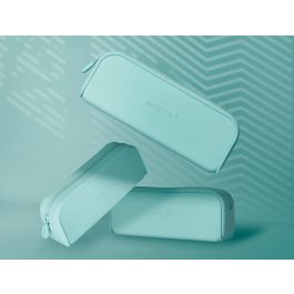 Estuche Portatodo Antartik Prisma Silicona Soft Rectangular 185x50x75 mm Menta