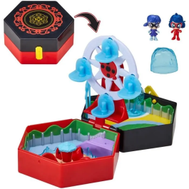 Bandai P50553 Miraculous Ladybug Parque de atracciones Chibi Mini Universe con figuras de Marinette y Climatika Precio: 28.49999999. SKU: B16B8RV9CR