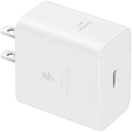 Samsung EP-T4511 Cargador Rápido 45W Super Fast Charging 2.0 USB-C Blanco
