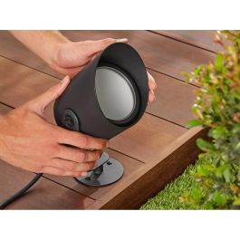 Philips Hue White & Color Ambiance Lily XL Foco LED Inteligente para Exterior, Negro, 1 Luz, Ampliación Jardín