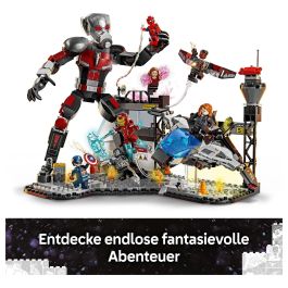 Lego Marvel 76314 La Batalla del Capitán América: Civil War Juguete para niño de 10 años