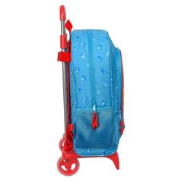 Mochila Escolar con Ruedas SuperThings Rescue force 32 x 42 x 14 cm Azul Mochila Escolar con Ruedas SuperThings Rescue force 32 x 42 x 14 cm Azul