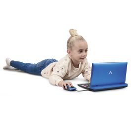 V-Tech 80-581247 Genio XL Bilingüe - Portátil Educativo con 160 Actividades (Español/Inglés), Teclado QWERTY +5 años