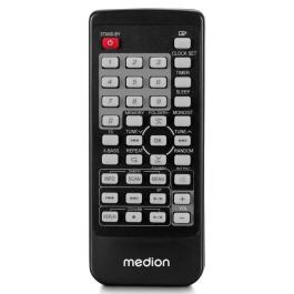 Medion AAAPE16814 Mini Sistema Hi-Fi con Bluetooth 5.3, DAB+/FM, Reproductor de CD y 30 W de Potencia Total