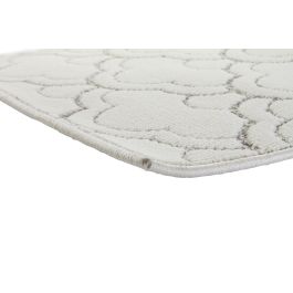 DKD Home Decor Alfombra Oriental de Poliéster Blanco/Gris 240 x 60 cm Colección Reveal
