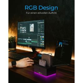 ICY BOX Docking Station para discos SATA de 2.5 y 3.5 pulgadas con USB 3.0