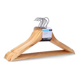 Perchas de madera 44,5 x 9,5 x 23 cm , 8 unidades Precio: 8.79000023. SKU: B1H7BQNHC9