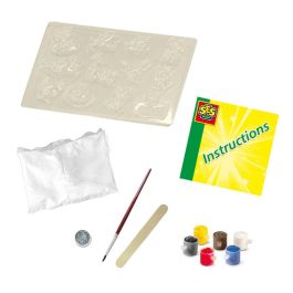 Ses Creative Kit de Yeso para Perros y Gatos para moldear figuras, manualidades infantiles a partir de 5 años