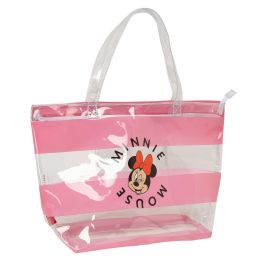Bolso Mujer Minnie Mouse Beach Rosa Transparente Precio: 10.58999986. SKU: B1CT6F8WW7