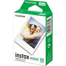 Fujifilm Cartucho de Carga para 10 Fotos Instax Mini Película ISO 800 Tamaño 54x86mm