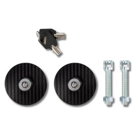 Cierre de capó OCC Motorsport OCCRC009 Negro Plateado