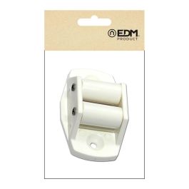 Edm Guia Cinta Persiana PR10 Blanco Plástico para Cinta 40 x 20 x 62 mm