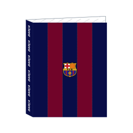 Carpeta de anillas F.C. Barcelona Rojo Azul marino A4 26.5 x 33 x 4 cm Precio: 6.50000021. SKU: B172798FS6