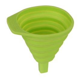 Fackelmann Profesional Embudo plegable de silicona Ø8,5 cm, apto para lavavajillas, color verde Precio: 5.89999993. SKU: B1D38E6RFP