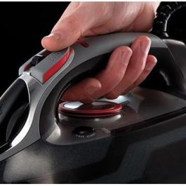 Russell Hobbs 20630-56 Plancha de Vapor Powerstream Ultra, Suela Cerámica, 3100W, Golpe Vapor 210g/min, Antigoteo, Negro/Gris