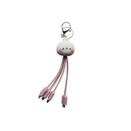 Wondee Cable Multiconector 3 en 1 Molang 3D Carga y Sincroniza Smartphones y Tablets USB-C Lightning Micro USB Precio: 37.8125. SKU: B1CMY8GWTP